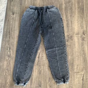 FOREVER 21 girl Sweats/Joggers | Size: S | Color: Black/Gray